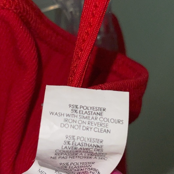 Red hot two piece pant set - Picture 8 of 8